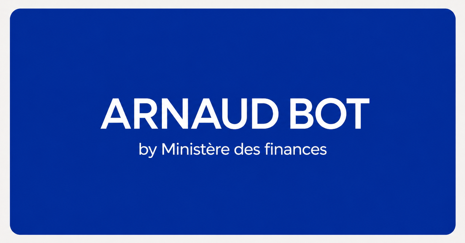 Arnaud Bot project visual