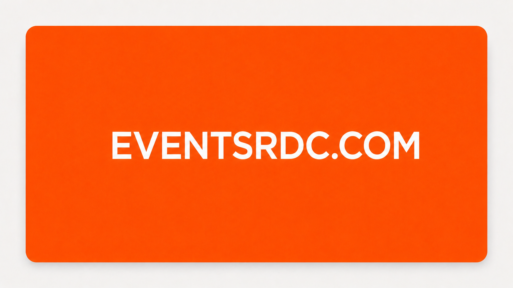 EventsRDC.com project visual